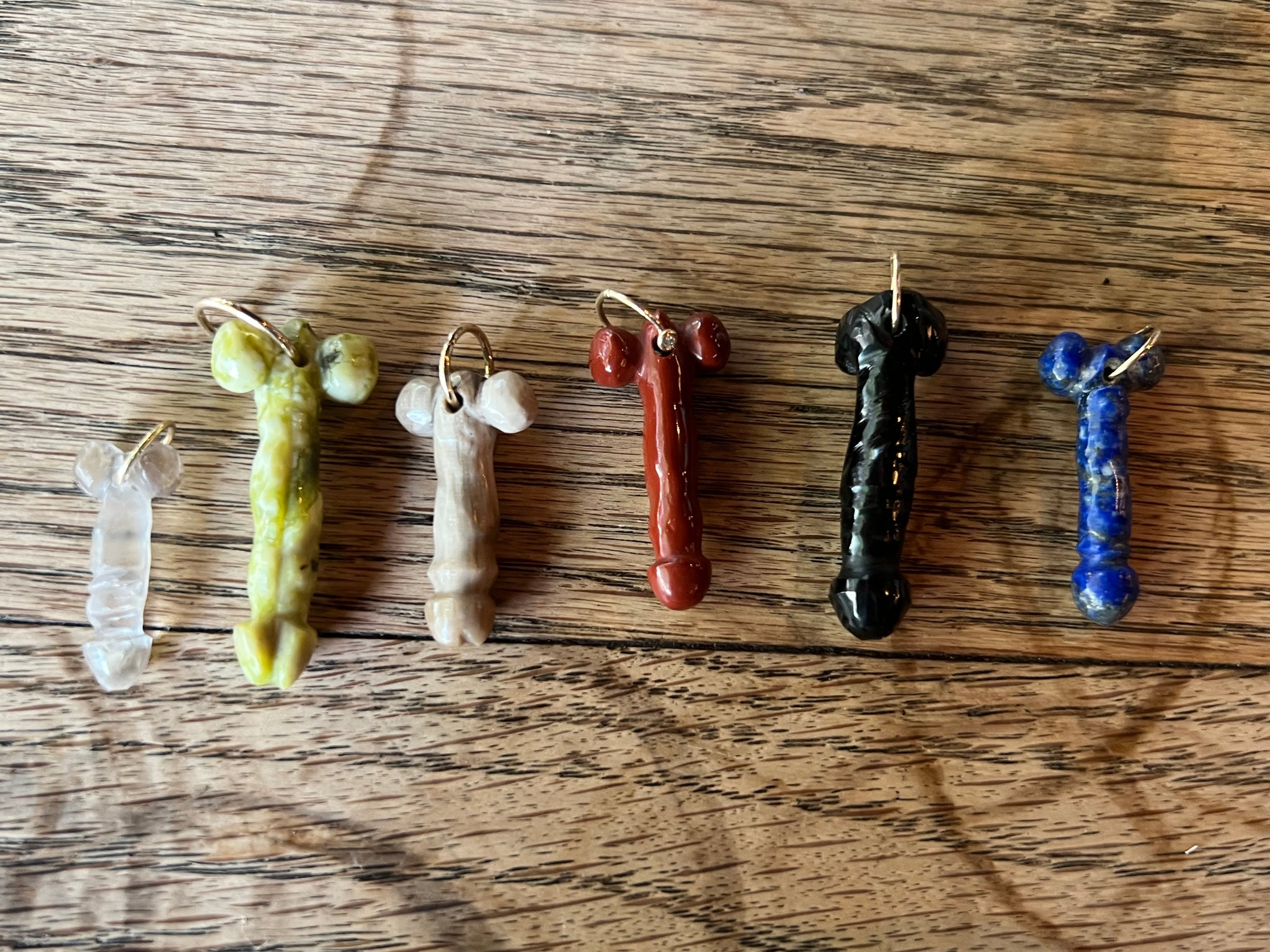 Obsidian Fascinus Charm