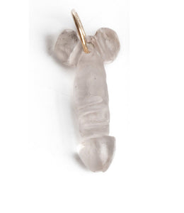 Quartz Fascinus Charm